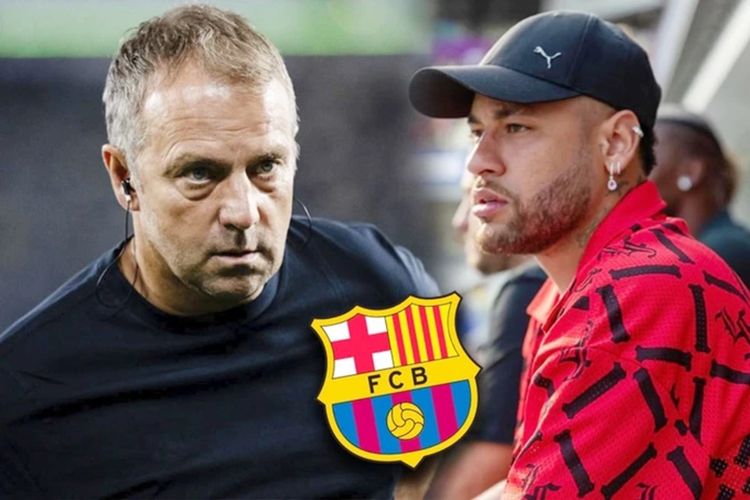 Hansi Flick Tutup Pintu untuk Kemungkinan Kembalinya Neymar ke Barcelona
